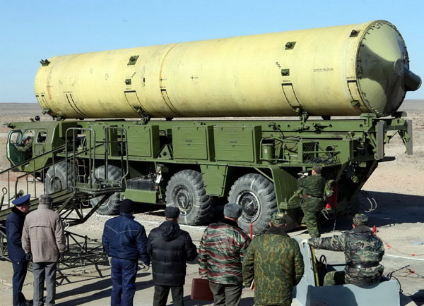 俄军装备新型反导弹拦截系统 可装核弹头