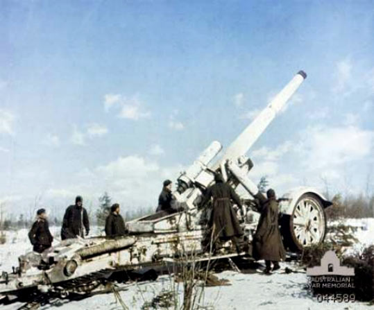 德国210mm mrs 重型榴弹炮