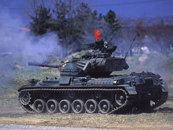日本61式中型坦克:战后第一种国产坦克
