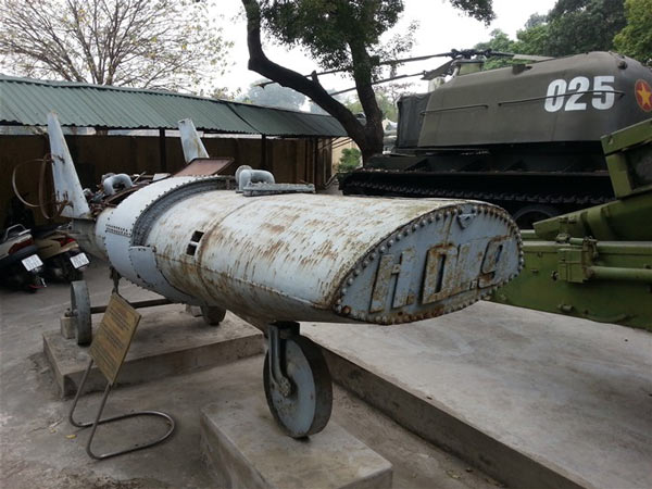 越南河内军事博物馆的那些老物件