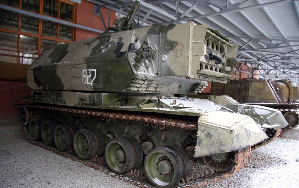 1K-17型激光坦克:苏联路基车载激光武器