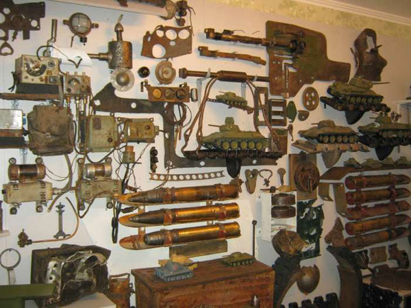 俄罗斯私人T-34坦克博物馆藏品丰富