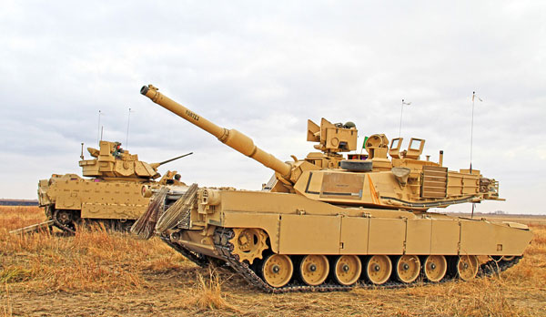 美军第1步兵师一体化作战训练