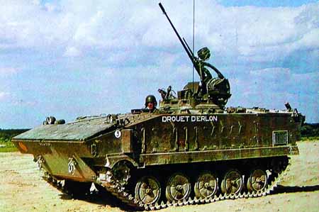 法国amx-10p履带式步兵战车 步兵的优秀平台