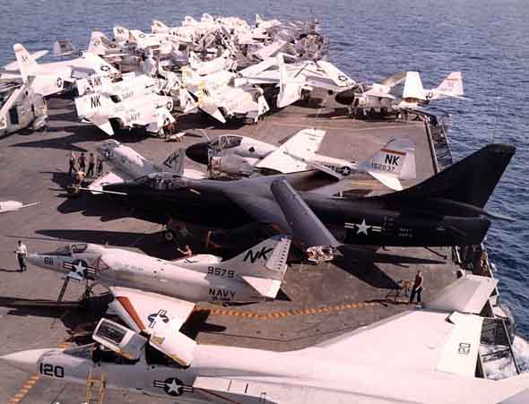 美国a-3"空中战士"舰载重型攻击/轰炸机