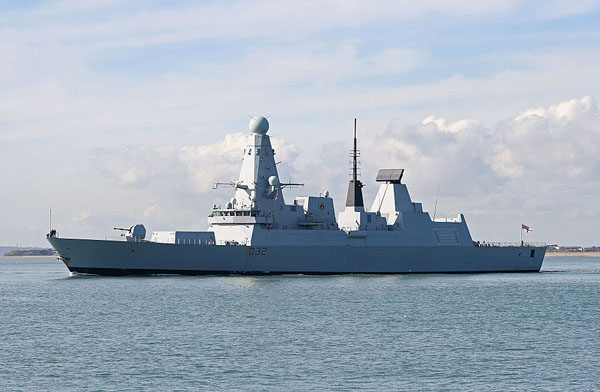 英国皇家海军45型导弹驱逐舰正式形成战斗力