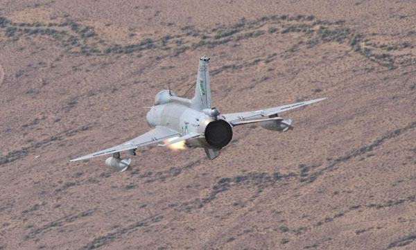 巴基斯坦空军歼7战机独特美感