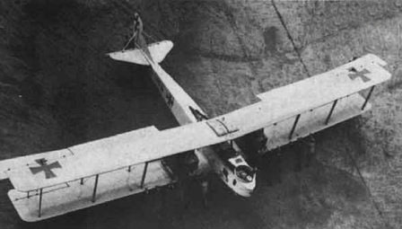 一战中的哥达飞机 德国第一种专业轰炸机