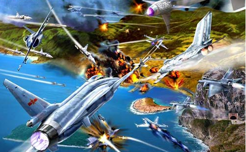 美:台海空战中国空军日烧300万加伦航空燃油_空中网军事频道