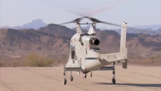美国K-MAX无人直升机 专门执行外部吊挂任务