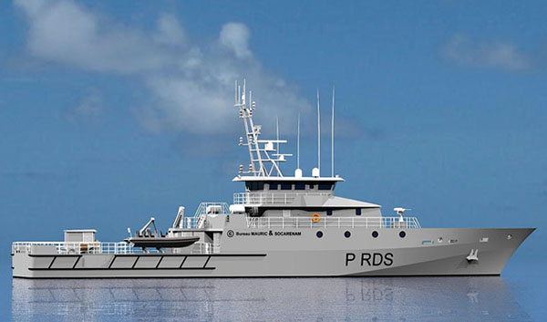 Socarenam推出比利时巡逻艇