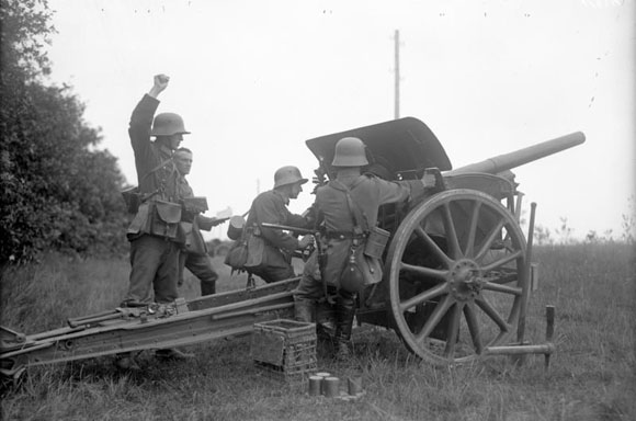 德国FK16nA型75毫米野战炮 强大的支援火力