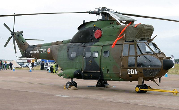 sa330美洲豹直升机