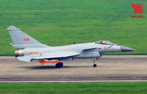 太行发动机版歼10b频繁露面试飞