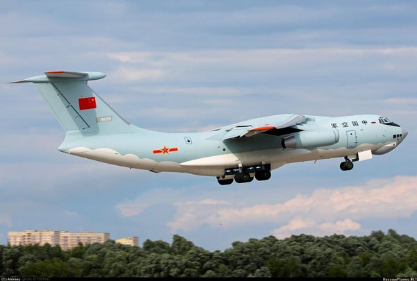 又一架二手伊尔76MD即将交付中国空军_空中网军事频道