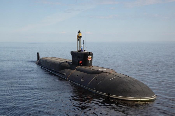 俄罗斯最新一艘北风之神级核潜艇开始海试
