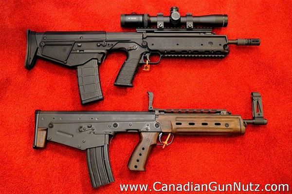 凯尔公司向下抛壳的无拖步枪,解决左右手难题