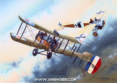 一战时期的空战趣闻 曾经有砖块和手枪交战_空中网军事频道