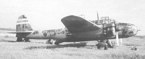 二战日本川崎ki-48"九九"式轻型轰炸机