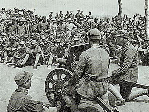 日本九二式步兵炮 成为我军重要步兵支援火力_空中网军事频道