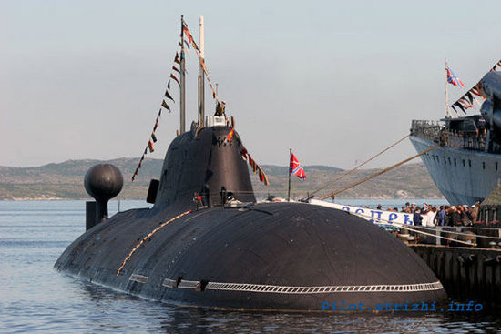 苏联阿库拉级核潜艇 大洋海底的黑色“利刃”