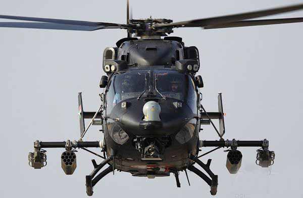 印度自主发展的"楼陀罗"轻型武装直升机