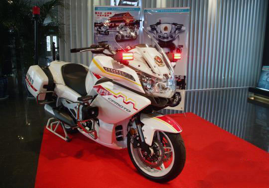 国宾护卫队新摩托为国货 cf650 摩托车设计俱乐部高清图片