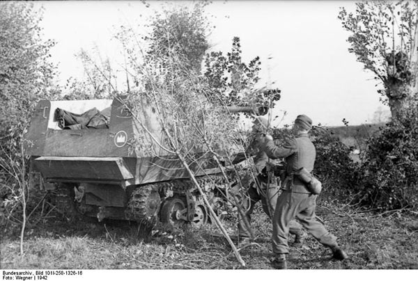 德军黄鼠狼I自行反坦克炮 物尽其用的典范