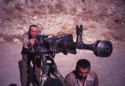 苏联悬崖重机枪:在阿富汗对抗54式重机枪
