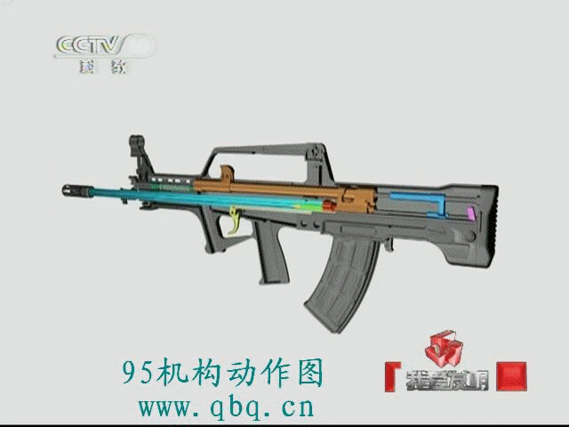 中国qbz-95自动步枪 产量最大的无托枪