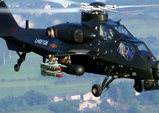 直-10武装直升机 中国最强的“树梢杀手”_空中网军事频道