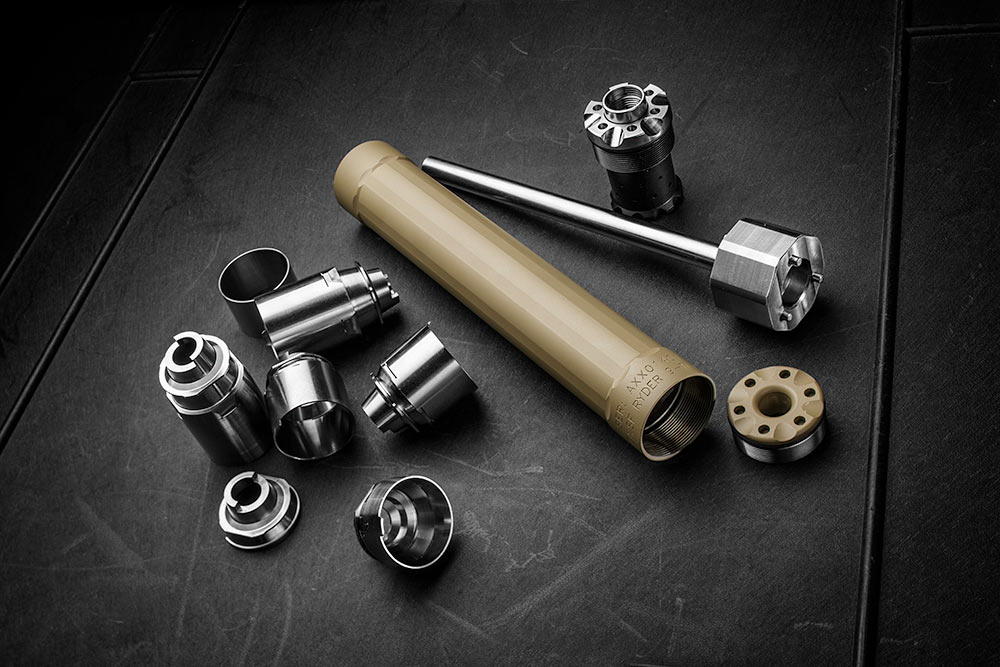 神火公司首款9毫米手枪消音器 让枪声变安静_空中军事