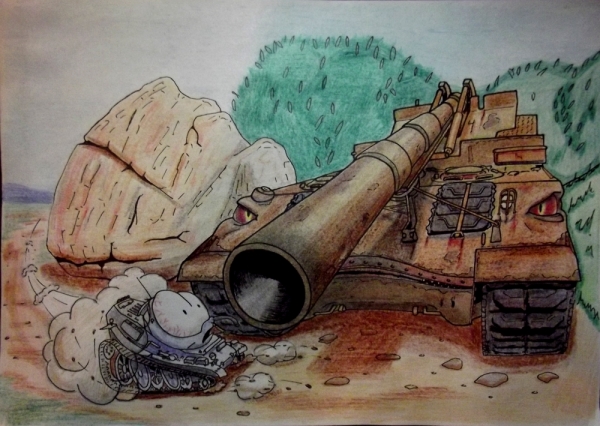 坦克世界俄服《2014坦克漫画》大赛获得作品