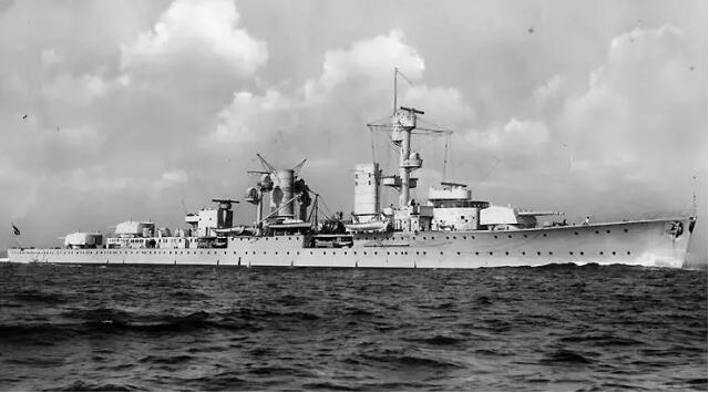 1930年的第三代"卡尔斯鲁厄"号巡洋舰