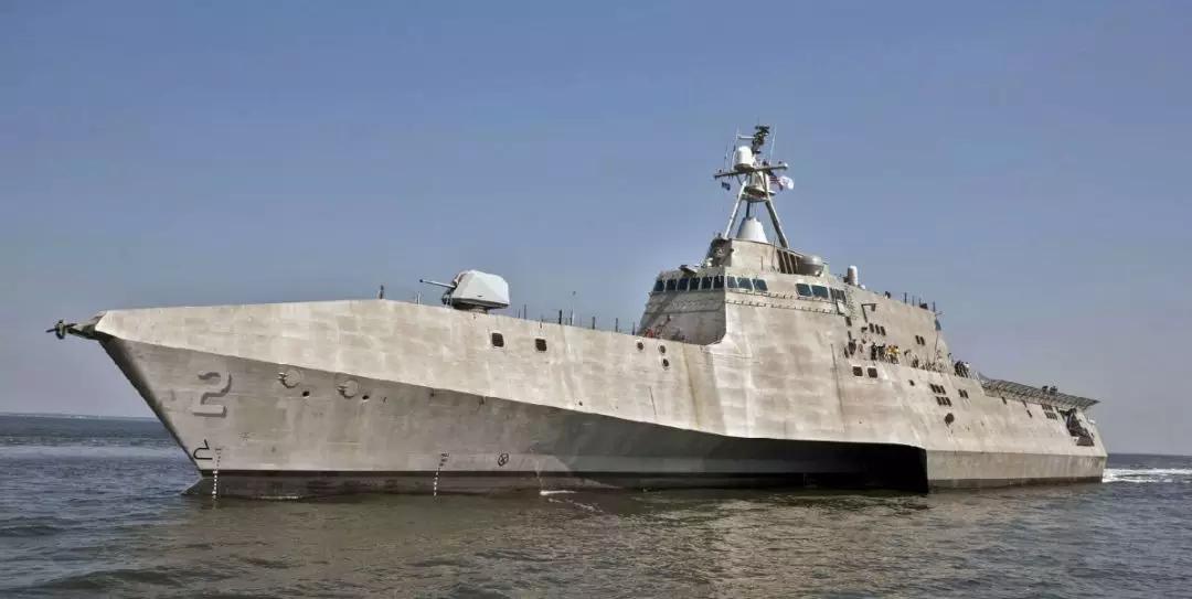 LCS20号下水服役影像资料曝光