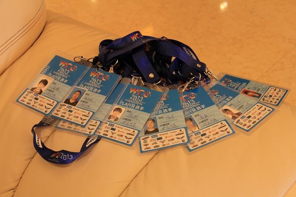 战前花絮四荣誉象征选手证