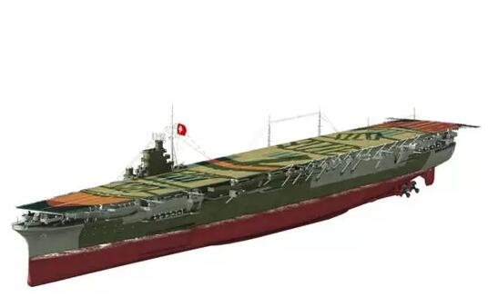 瑞鹤号航空母舰模型图片