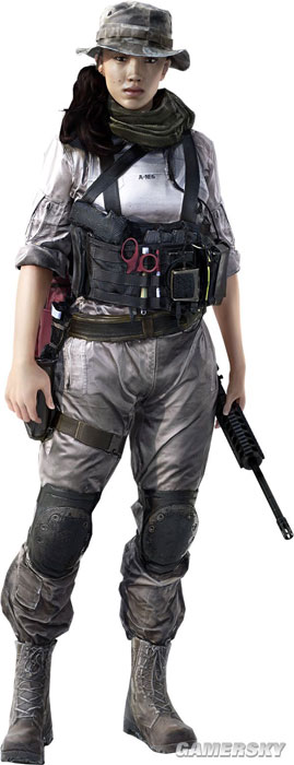 《战地4》游戏中解放军士兵造型