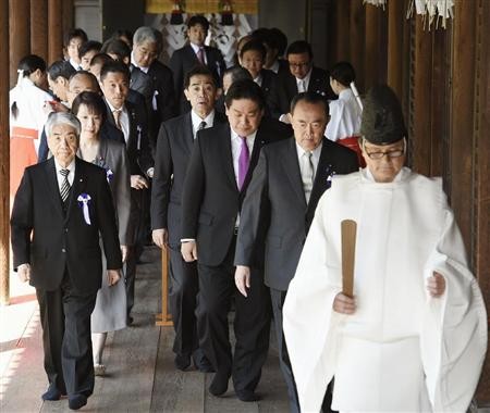 日本右翼,靖國神社