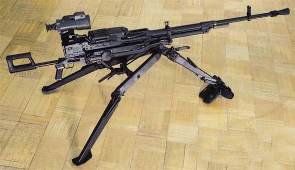 苏联nsv系列重机枪 陆上"咆哮的岩石"