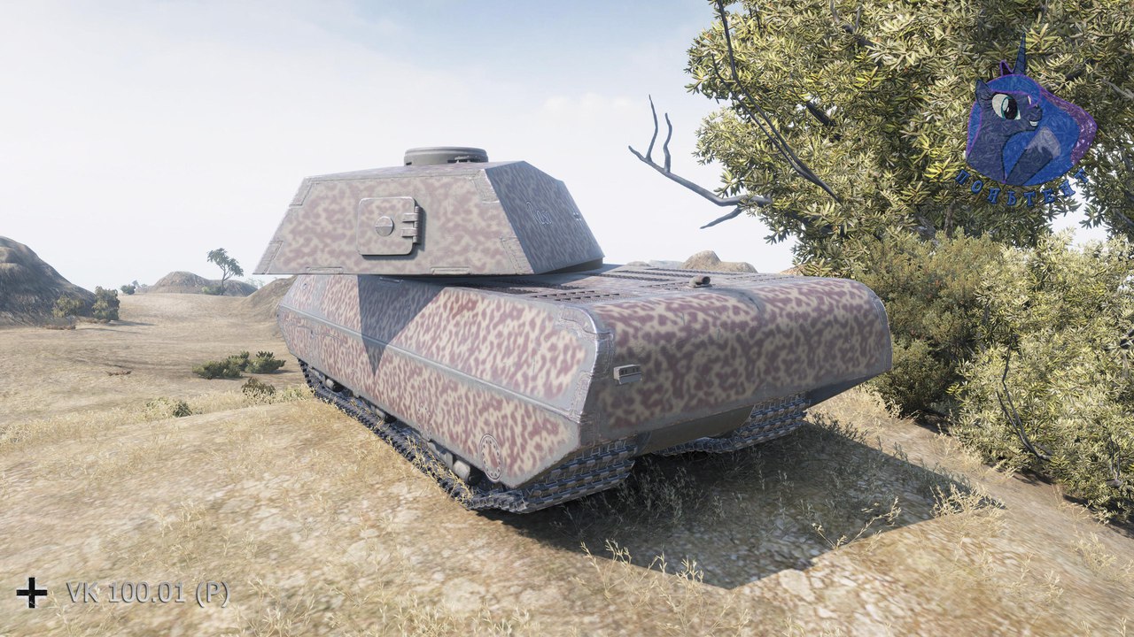 10版全新德系8级重坦vk100.01(p)高清游戏截图